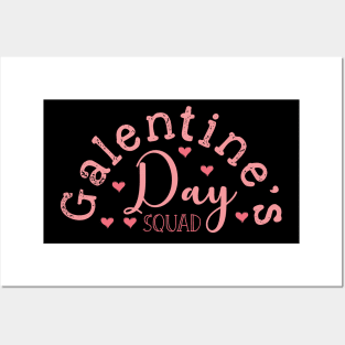 galentines day squad cool bff gift for galentines day gift Posters and Art